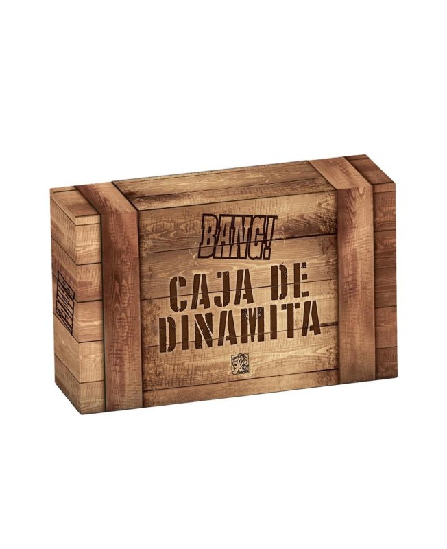 Juego de mesa bang! caja de dinamita accesorios edad recomendada 8 años