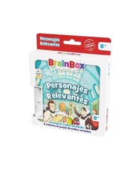 Juego de mesa brainbox pocket personajes relevantes edad recomendada 8 años