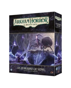 Juego de mesa arkham horror lcg los devoradores de sueños expansion campaña edad recomendada 14 años