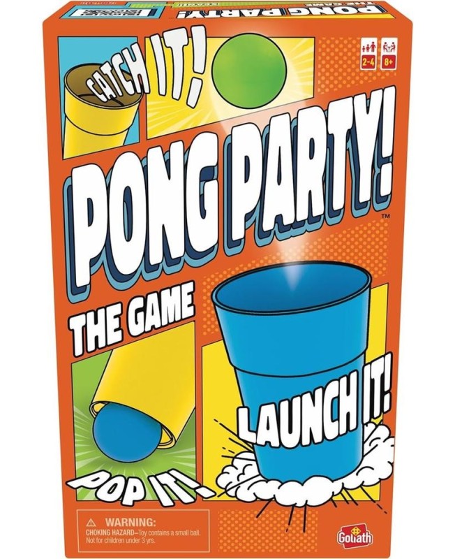 Juego de mesa goliath pong party