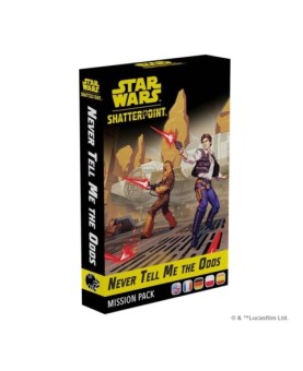 Juego de mesa star wars shatterpoint never tell me the odds mission pack edad recomendada 14 años