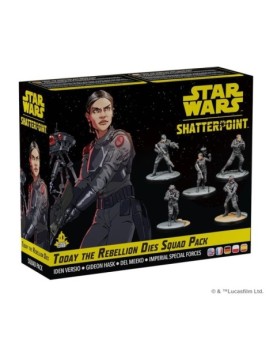 Juedo de mesa star wars shatterpoint today the rebellion dies squad pack edad recomendada 14 años