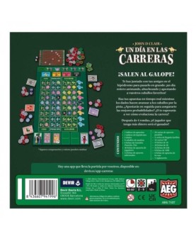 Juego de mesa devir un día en las carreras