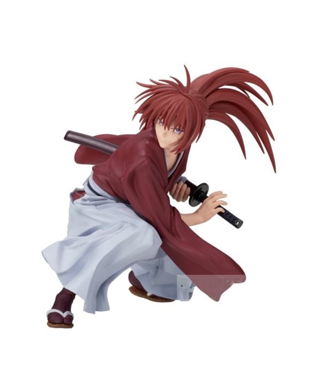 Figura banpresto rurouni kenshin vibration stars kenshin himura 12cm