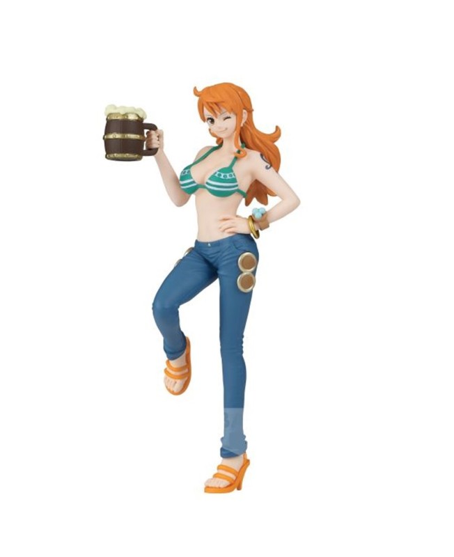 Figura banpresto one piece it's a banquet!! nami 16cm