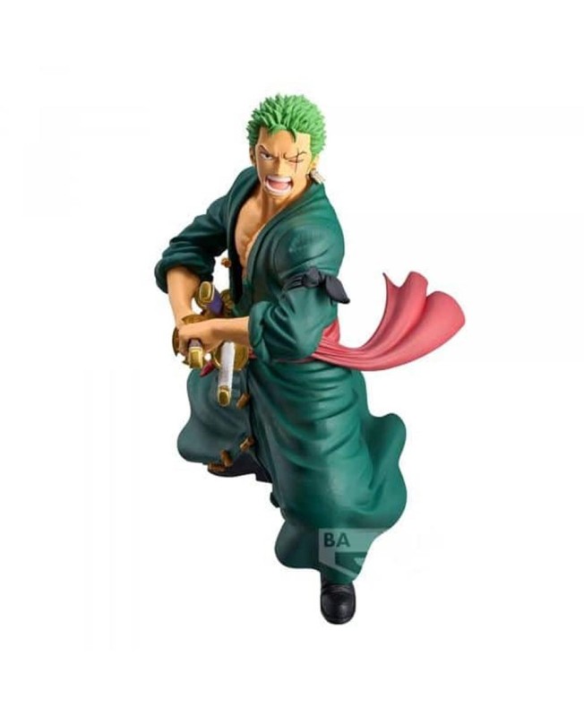 Figura banpresto one piece grandista zoro roronoa 22cm