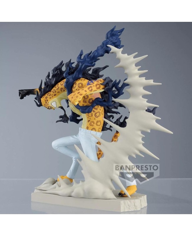 Figura banpresto one piece senkozekkei rob lucci 10cm