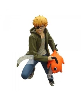 Figura banpresto chainsaw man vibration stars chainsaw man denji y pochita 14cm