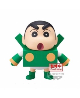 Figura banpresto crayon shinchan cosplay shinchan robot 11cm