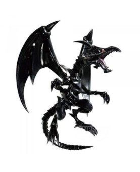 Figura banpresto yu - gi - oh! duel monsters dragon negro de ojos rojos 11cm