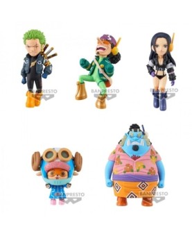 Figura banpresto one piece world collectable egg head 2 1 de 7cm unidad aleatoria