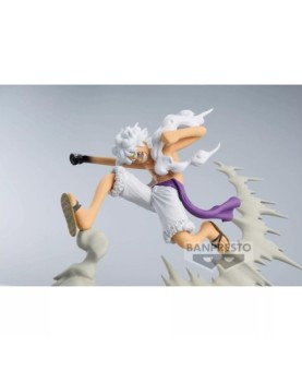 Figura banpresto one piece senkozekkei monkey d luffy gear 5 7cm