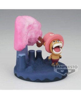 Figura banpresto one piece world collectable log stories tony tony chopper 5cm