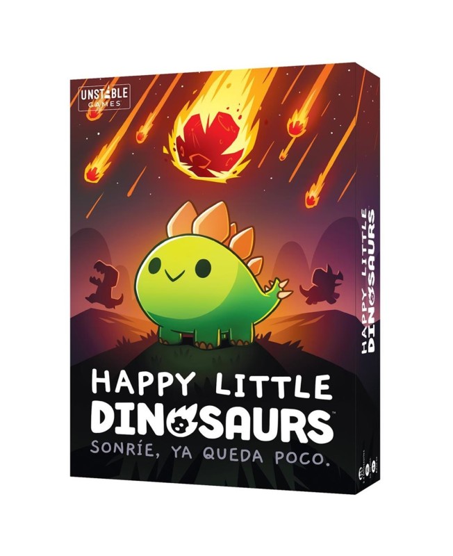 Juego de mesa happy little dinosaurs pegi 8