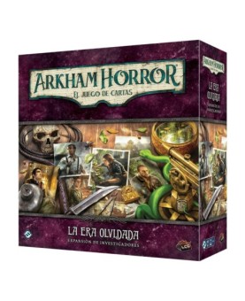 Juego de mesa arkham horror lcg: la era olvidada expansion investigadores edad recomendada 14 años