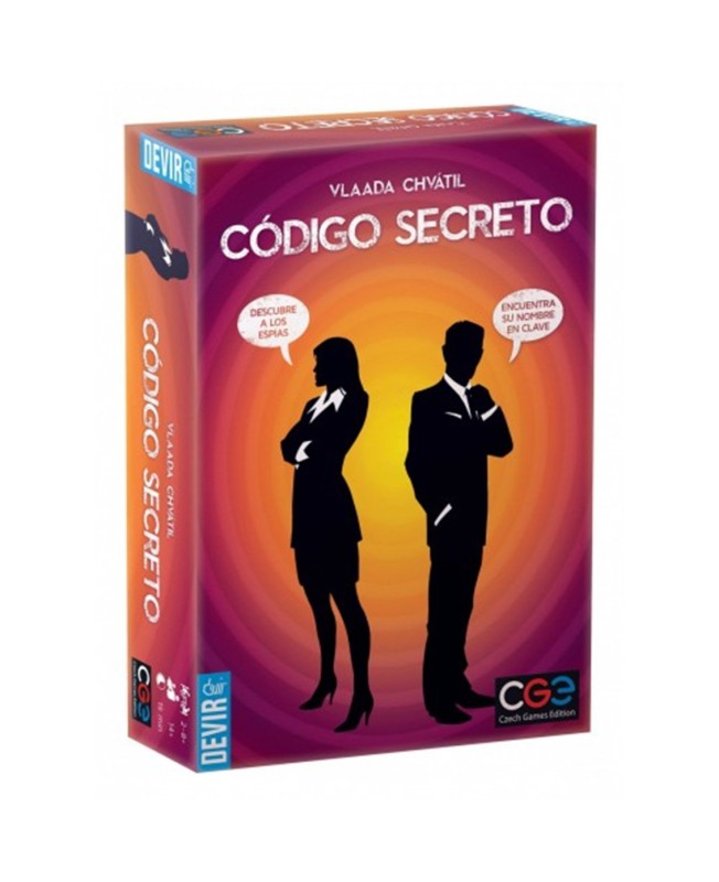 Juego de mesa devir código secreto pegi 8