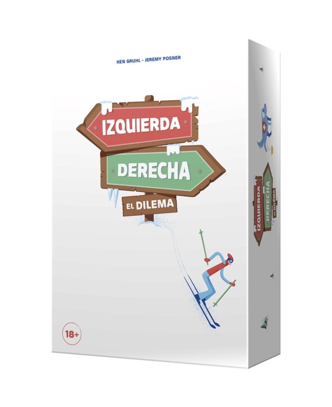 Juego de mesa izquierda derecha el dilema pegi 18