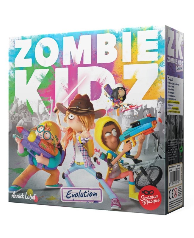 Juego de mesa zombie kidz evolution pegi 7