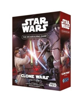 Juego de mesa star wars: the deckbuilding game clone wars