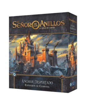 Juego de mesa el señor de los anillos el juego de cartas angmar despertado expansion de campaña edad recomendada 14