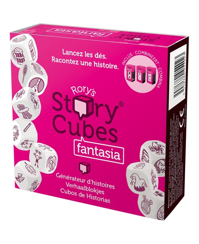 Juego de mesa asmodee story cubes fantasia pegi 8