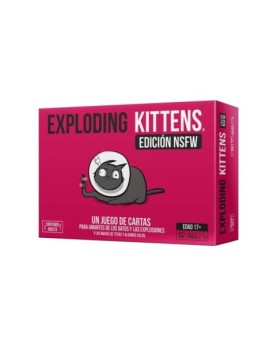 Juego de mesa asmodee exploding kittens nsfw pegi 18