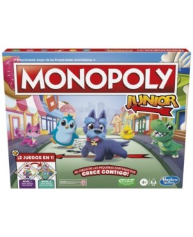 Juego de mesa hasbro monopoly junior español