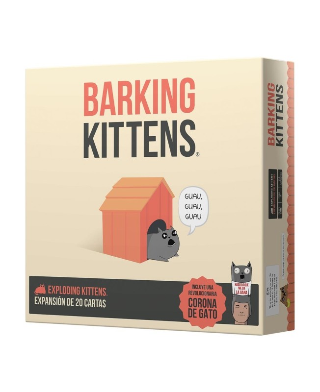 Juego de mesa asmodee barking kittens pegi 7