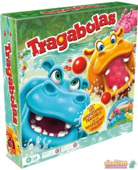 Juego de mesa hasbro tragabolas los tipopótamos tragones