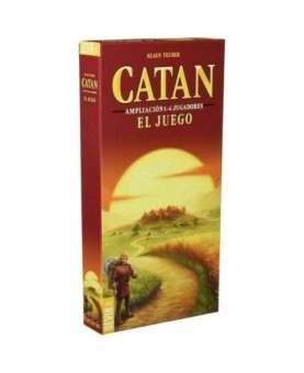 Juego de mesa devir colonos de catan 5 - 6 jugadores pegi 10