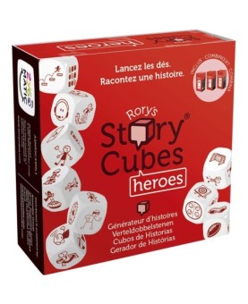 Juego de mesa asmodee story cubes heroes pegi 8