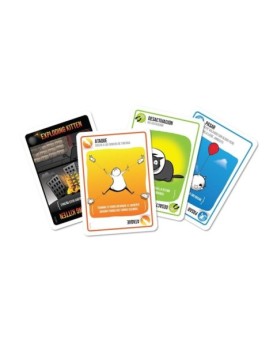 Juego de mesa asmodee exploding kittens nsfw pegi 18