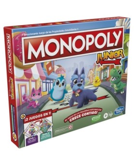 Juego de mesa hasbro monopoly junior español