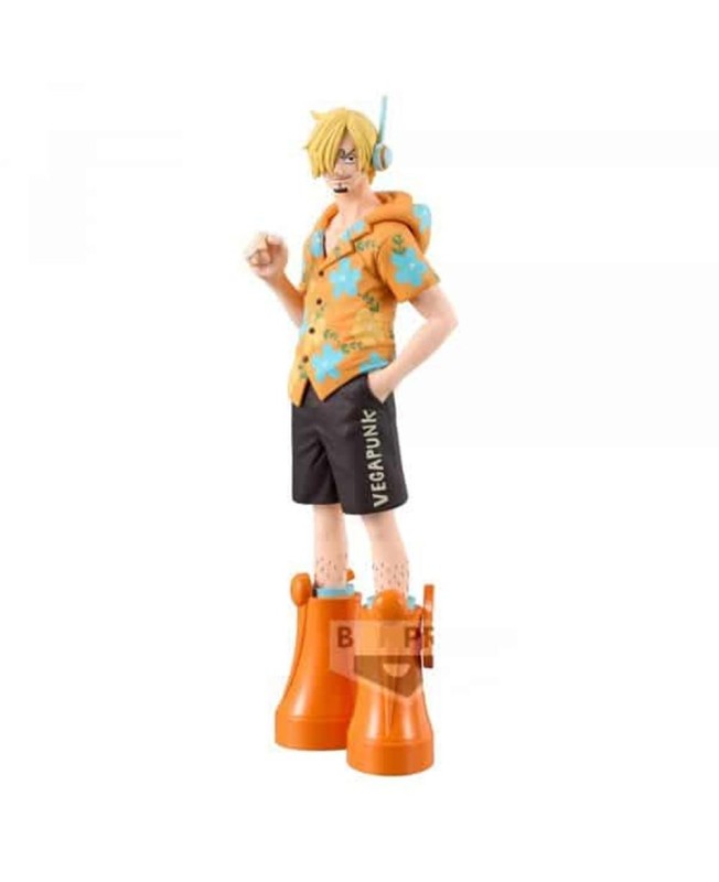 Figura banpresto one piece dxf the grandline series egg head sanji 17cm