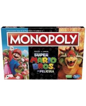 Juego de mesa monopoly the super Mario Bros la película