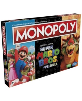 Juego de mesa monopoly the super Mario Bros la película