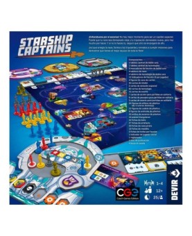 Juego de mesa starship captains