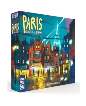 Juego de mesa devir parís: la citè de la lumière (ed. en español) pegi 8