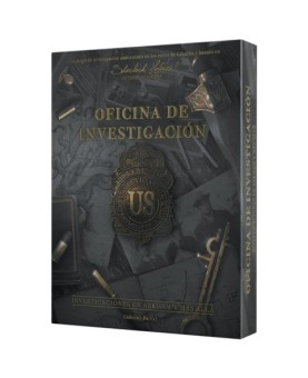 Juego de mesa sherlock holmes oficina de investigación libros pegi 14