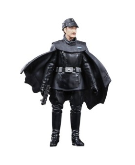 Figura hasbro star wars: andor -  oficial imperial (dark times) the black series