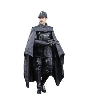 Figura hasbro star wars: andor -  oficial imperial (dark times) the black series