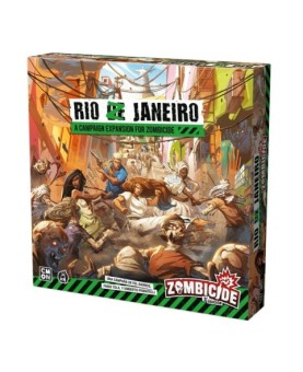 Juego de mesa zombicide 2e rio z janeiro edad recomendada 14 años