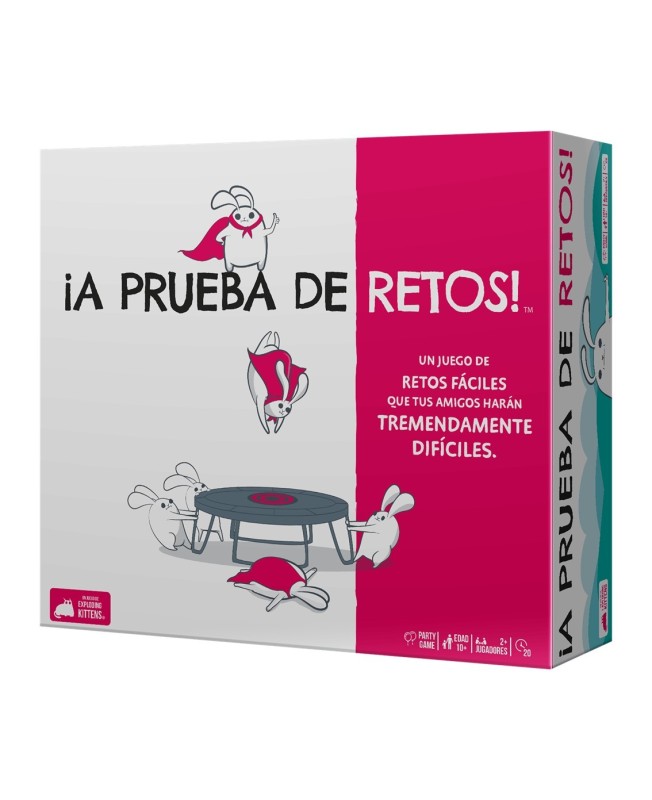 Juego de mesa ¡a prueba de retos! edad recomendada 7 años