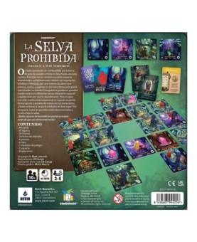 Juego de mesa la selva prohibida