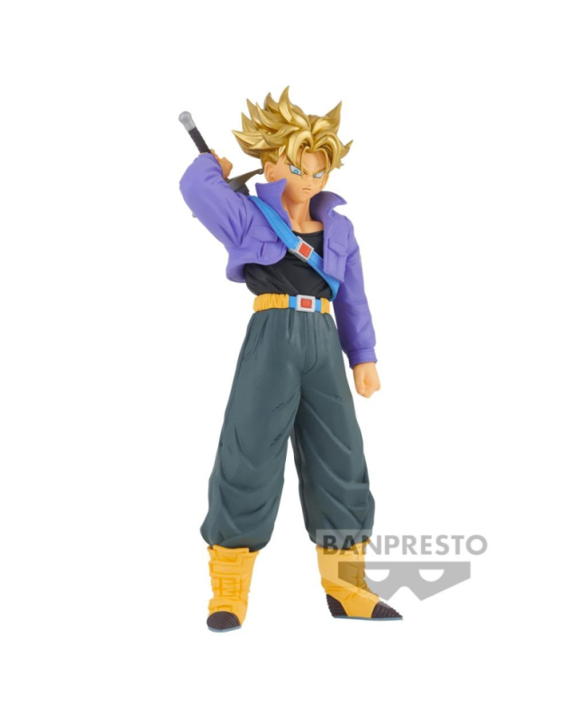 Figura banpresto: dragon ball z blood of the saiyans trunks super saiyan