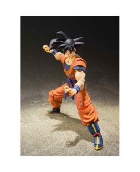 Figura tamashii nations dragon ball z sh figuarts dragon ball z son goku saiyan raised on earth