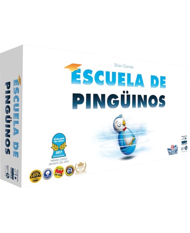 Juego de mesa escuela de pinguinos. edicion kinderspiele pegi 6