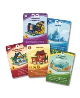 Juego de mesa machi koro 2ª edición