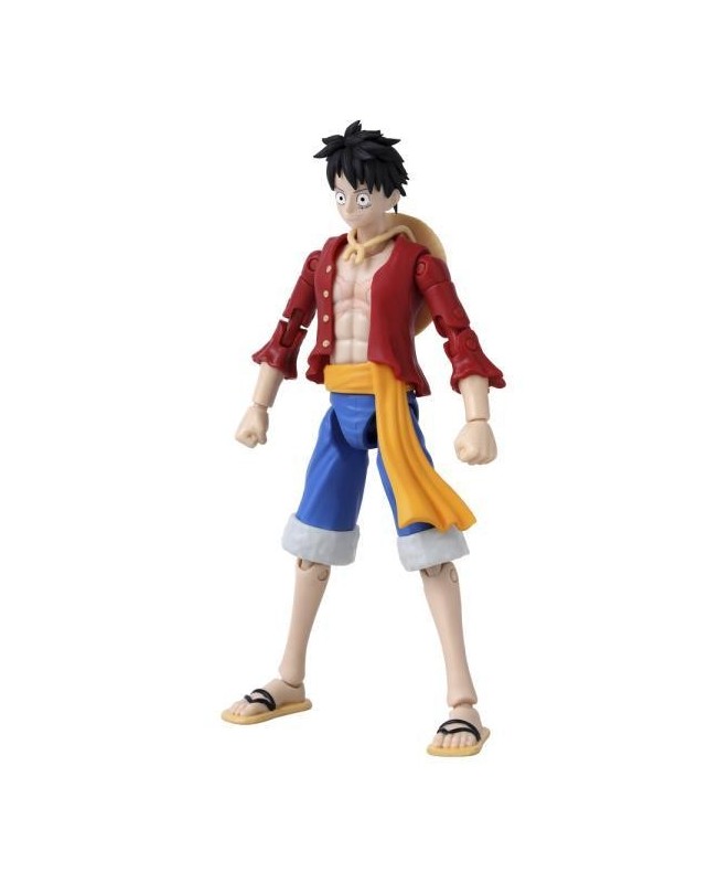 Figura bandai one piece anime heroes monkey d. luffy new version