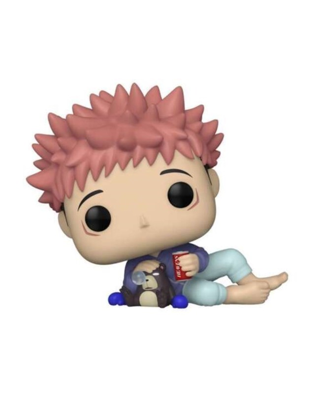 Funko pop jujutsu kaisen itadori con muñeco tsukamoto exclusivo